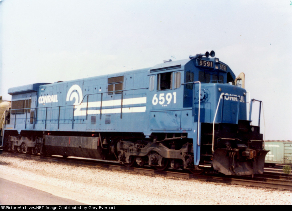 CR U36C #6591 - Conrail